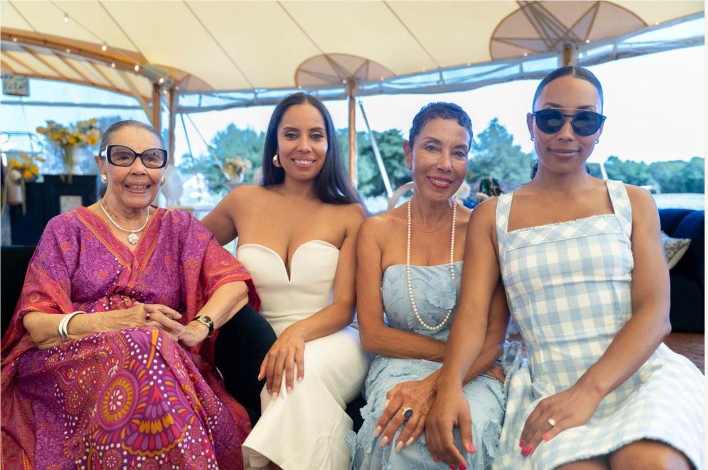 Five generations of legacy — Erin Goldson with grandmother Emily and mother Amy